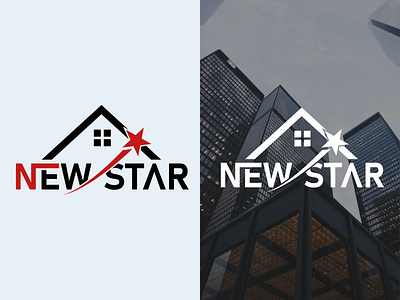 Real Estate Logo | New Star brand designer brand identity branding branding design creative creative logo design designer graphic design graphic designer identity logo logo design logo designer logos minimalist logo modern logo professional logo real estate branding real estate logo