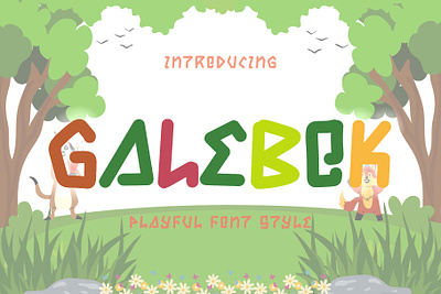 Galebok beautiful branding design display font font design graphic design handwritten illustration logo spring summer ui winter
