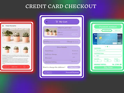 CREDIT CARD CHECKOUT creditcardcheckout dailyui ui webdesign