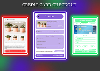 CREDIT CARD CHECKOUT creditcardcheckout dailyui ui webdesign