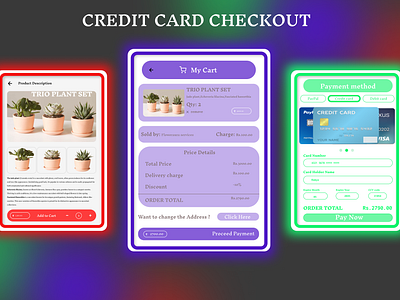 CREDIT CARD CHECKOUT creditcardcheckout dailyui ui webdesign