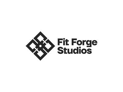 Fit Forge Studios branding design gym business logo gym logo letter mark logo design logo logo design logo design for gym business logo design inspiration logo design inspirations logo designer logo inspiration
