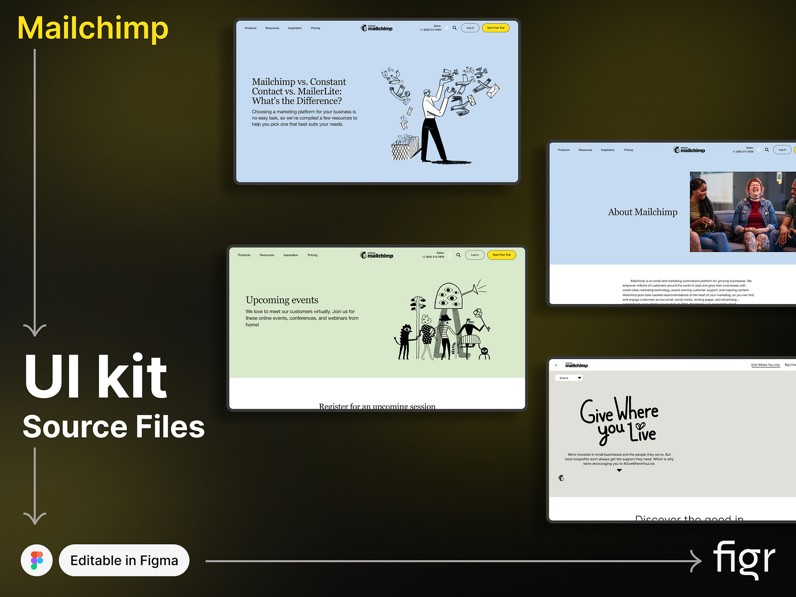 Make Mailchimp Ui Your Own By Figr Design On Dribbble Make Mailchimp Ui Your Own By Figr Design On Dribbble