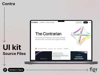 Make Contra UI your own branding contra design figma free freelance kit linkedin mockup networking social media template ui ui design ui kit ui ux web app web design website website design