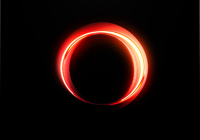 MOTION GRAINY RING LOOP BLACK AND WHITE AND RED (ICE AND FIRE ) 2024 branding chroma chrome cool creativedesign design fire grainy ice illustration modern motion graphics move red ring rotate tarafa ui ux