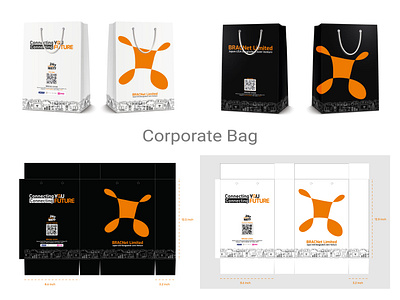 Corporate bag design bag bag design branding company bag corporate bag design digital marketing gift graphic design shopping bag