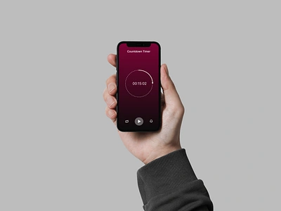 Countdown Timer UI app appdesign application countdown timer countdown timer ui creativity daily ui design figma mockups shots ui uidesign ux