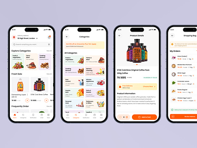 Grocery Mobile App artiflow cart design ecommerce mobile app ecommerce shop grocery mobile app halal ios mobile app mobile app mobile app design multi ventor mobile app online cart online shop online store online super shop product social app ui uiux design web design