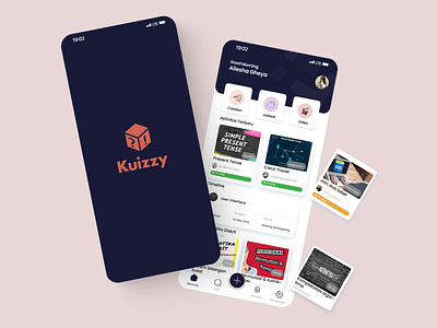 Kuizzy - Quiz app animation app kuiz learning quiz ui