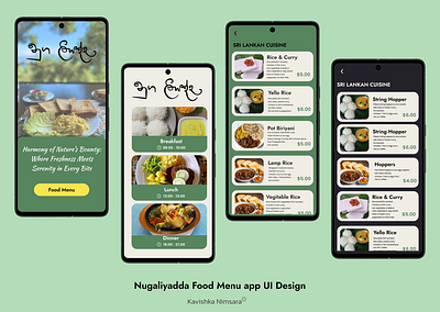 Restaurant Food Menu UI/UX app design design figma food app food app ui ux food menu resturent ui uiux