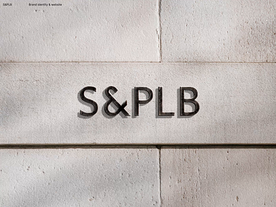 S&PLB Brand Identity & Website branding design site typography ui web website