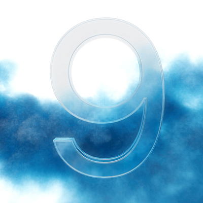 Cloud Nine 9 blue smoke branding cinema4d cloud 9 clouds logo motion graphics redshift redshift render smoke