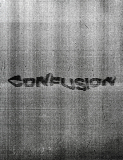 Confusion graphic design