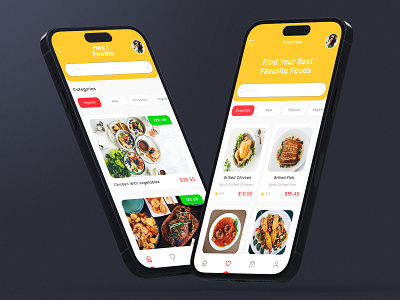 Food Delivery App Ui Kit Demo - Twintra android app app design app store app ui kit app uiux food app ui food delivery app graphic design ios app trendy ui design twintra ui