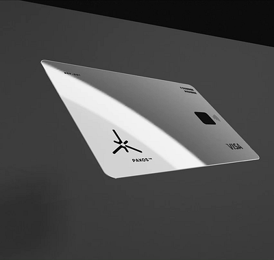 Paxos - Mobile Neobank Card Assets 3d branding card clean creditcard design fintech microinteraction minimal mobile motion neobank spline