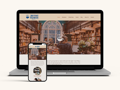 The Page Turner - Web design figma ui ui design ux ux design web design website
