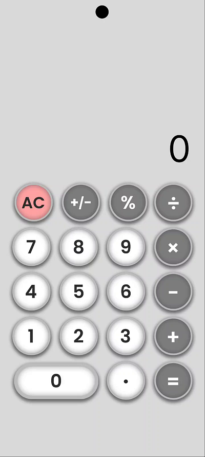 Day 4/100 calculator 100 day ui challange branding calculator day 4 graphic design ui ui design