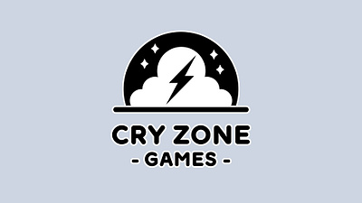 CRY ZONE Games animation branding design illustration intro logo logoanimation motion graphics outro ui