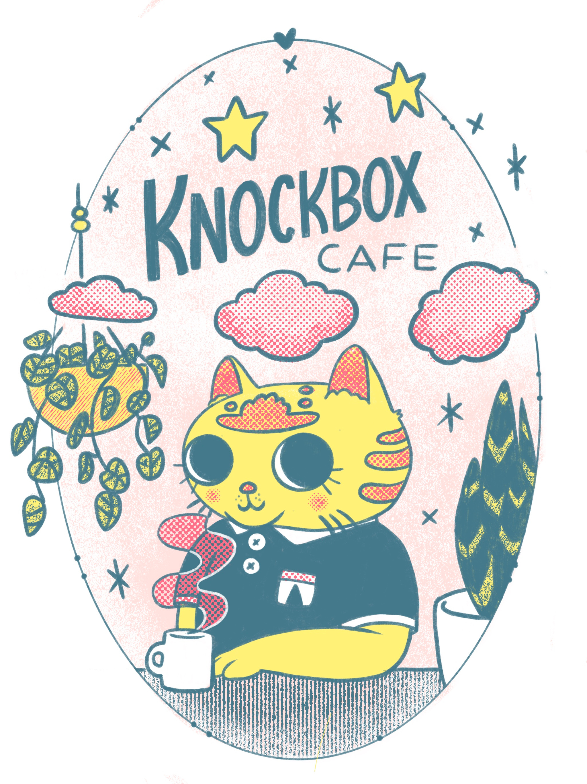 The Cafe Cats by Emily Rose Alderman on Dribbble