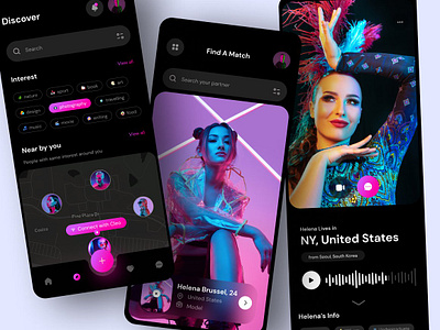 Dating app design mobile app UI KIT app app design app design template app design ui kit dating dating app dating app design dating app figma dating figma dating mobile app dating ui dating ui kit figma figma ui kit mobile app template ui kit ui template