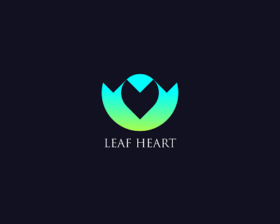 Leaf Heart logo,logo identity ! beauty branding company creative logo design elegant graphic design heart leaf logo logo design logobrand minimal logo minimalist modern logo natural logo nature shape simple logo spa