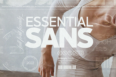 Essential Sans 16 Font Typeface popular