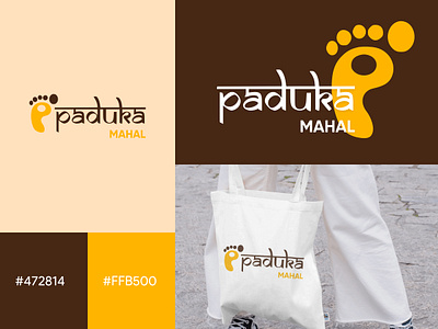 Footwear Shop Logo branding branding logo clean design footwear logo graphic design illustration logo paduka shop shopping typography ui ux website