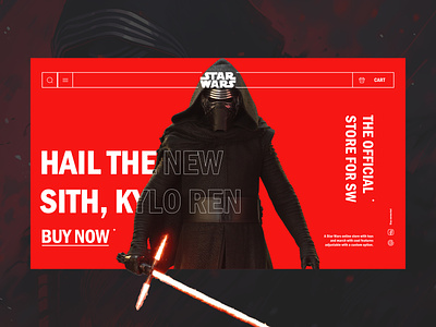 Star Wars Themed UI Landing Page daily ui daily ui design daily ui shots kylo ren ui kylo ren ui landing page kylo ren ui web page star wars ui star wars ui landing page star wars ui web page ui ui design ui design inspiration ui landing page design ui web design web ui