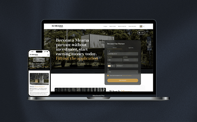 Meama website for partners design mobile mobile design ui ux website design