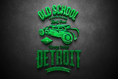 OLD SCHOOL LOGO DESIGN branding design graphic design illustration logo typography vector
