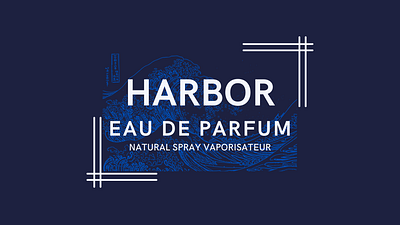 PARFUM LOGO blue branding cool darkblue graphic design logo parfum simple spray static white