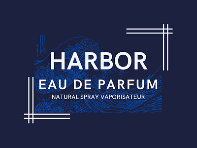 PARFUM LOGO blue branding cool darkblue graphic design logo parfum simple spray static white