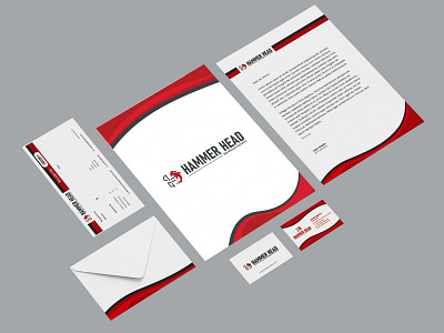 Warehouse Brand Identity - Hammer Head! advertisingagency brandidentity branding business creativelogos designs development digitalagency freelancer hammerhead innovatixhub logo logobrand logodesigns logos logoshop newlogo realstate stationery warehouse