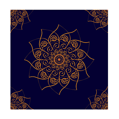 Mandala design ai illustration mandala mandala design mehedi mandala