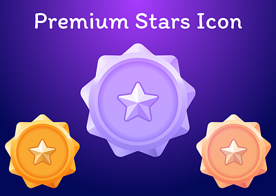 #Premium #Stars #Icon adobe photoshop color figma gradient graphic design icon star ui xd