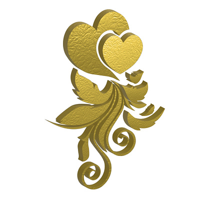 Heart bouquet clipart | Heart Flower clipart| Love bouquet