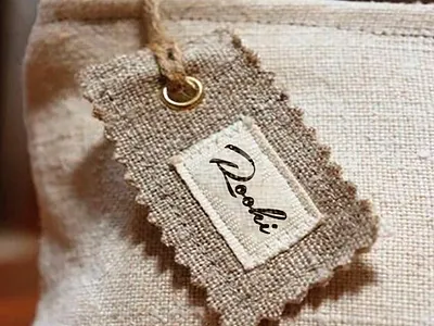 Logo design for Roohi: Women's Luxury Clothing Brands brand identity branding digital lexury logo minimal roohi