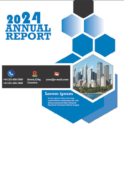 Business Annual Report annual report branding business company design graphic design logo