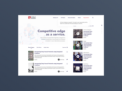 Concept Mobile-first Website Design for a leading AI Startup ai startup api blog blog ux company blog content design engage community enterprise blog ux machine learning model medium inspired mobile ux mobile website responsive design social engagement tech blog website ux