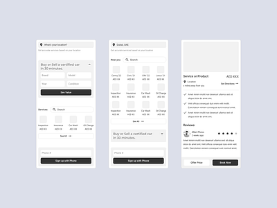 Cars in 30 Mins: No Haggle, Pre-Vetted, Instant Browse car dubai marketplace mobile ux uae