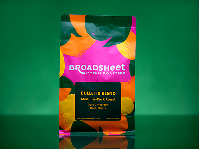 Broadsheet Coffee Roasters Branding & Packaging Design brand identity branding broadsheet coffee coffee bag coffee bag design coffee design coffee illustration illustration packaging packaging design