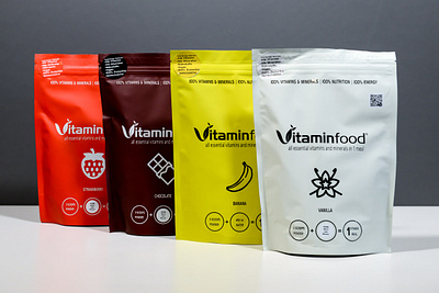 Vitaminfood Package design colors design graphic package vitaminfood