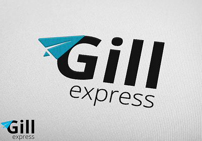 Gill express logo design graphic design logo
