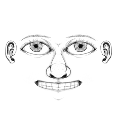 Face - V2 design face illustration