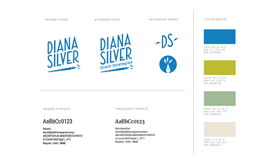 Diana Silver Branding branding hand lettering illustration lightning logo pen