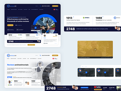 Car brand - Review components automotive branding car corporate e commerce frontend graphic design interface opinions poland product react reusable review testimonials ui ux video webdesign widgets