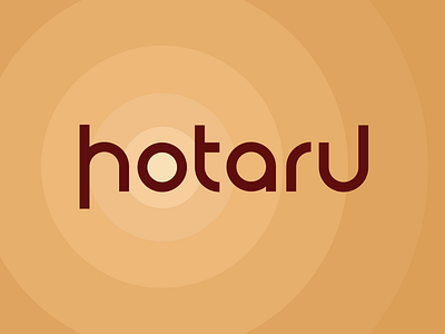 Hotaru brand identity brand identity branding design font glow graphic design hotaru japan lamp logo minimal modern type warm