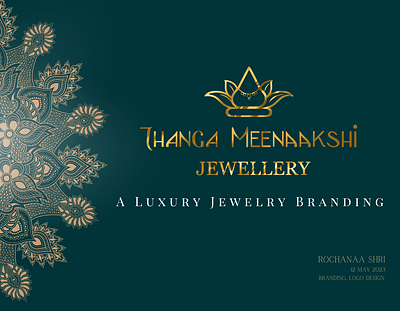 Thanga Meenaakshi Jewellery - Brand Identity brand identity branding graphic design jewellery jewelry logo