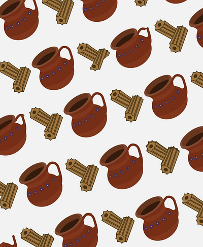 Coffe Y Churro Pattern