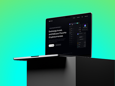 Crypto Trading Landing page concept banking crypto cryptocurrency forex landing page minimal trading ui uiux ux web design website